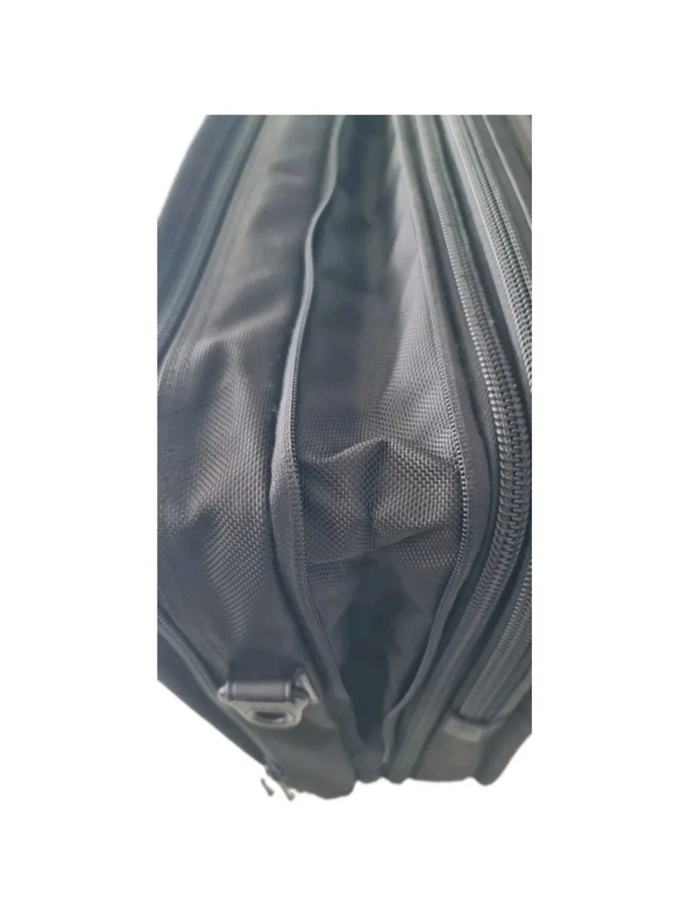 Tumi Alpha 2 Expandable Organizer Brief T-Pass Black FXT Ballistic Nylon 26145DH